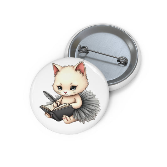 the Eras cats pins: the Tortured Poets Department cat