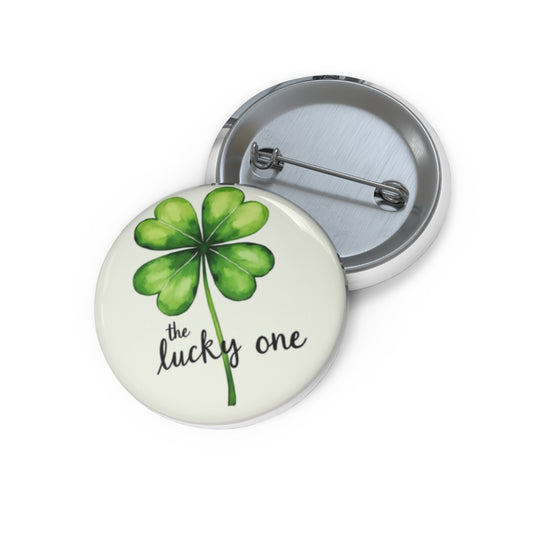 unique pin inspired by the song The Lucky One