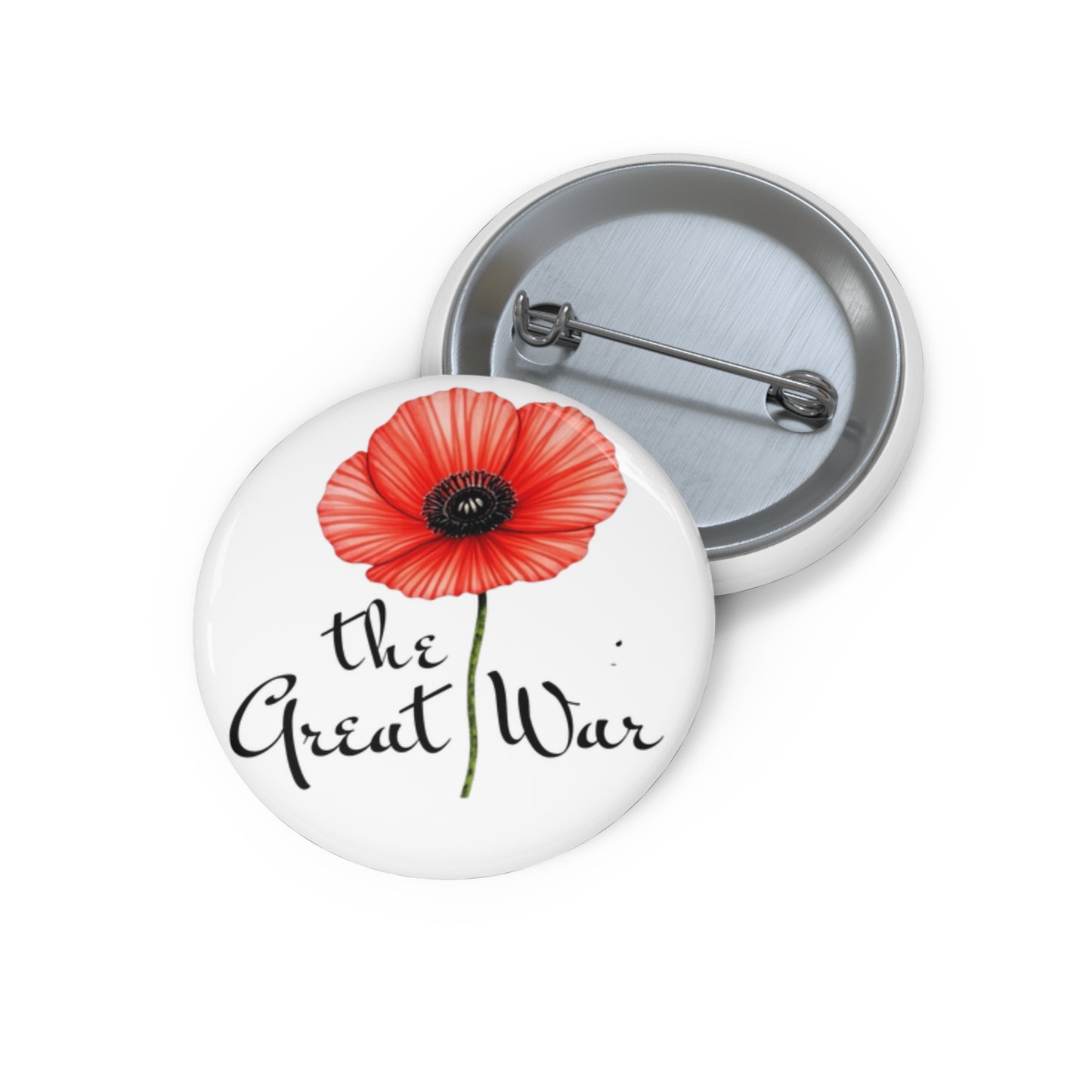 unique pin inspired by the song The Great War