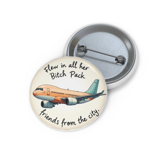 unique pin inspired by the song The Last Great American Dynasty