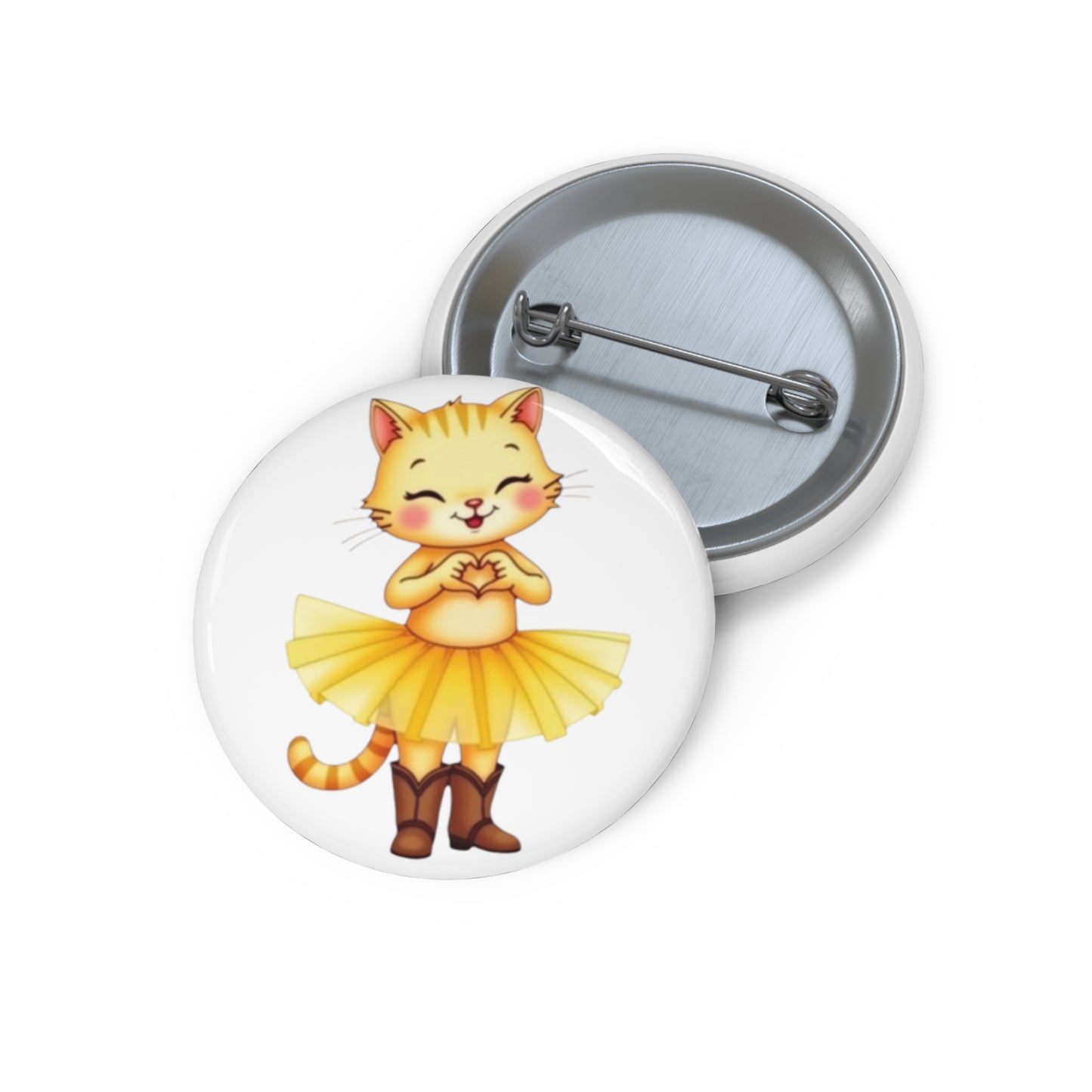 the Eras cats pins: the Fearless cat