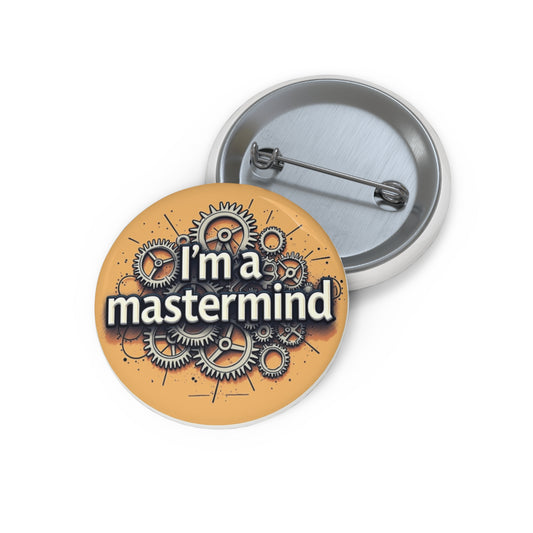 unique pin inspired by the song Mastermind