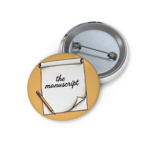 unique pin inspired by the song The Manuscript